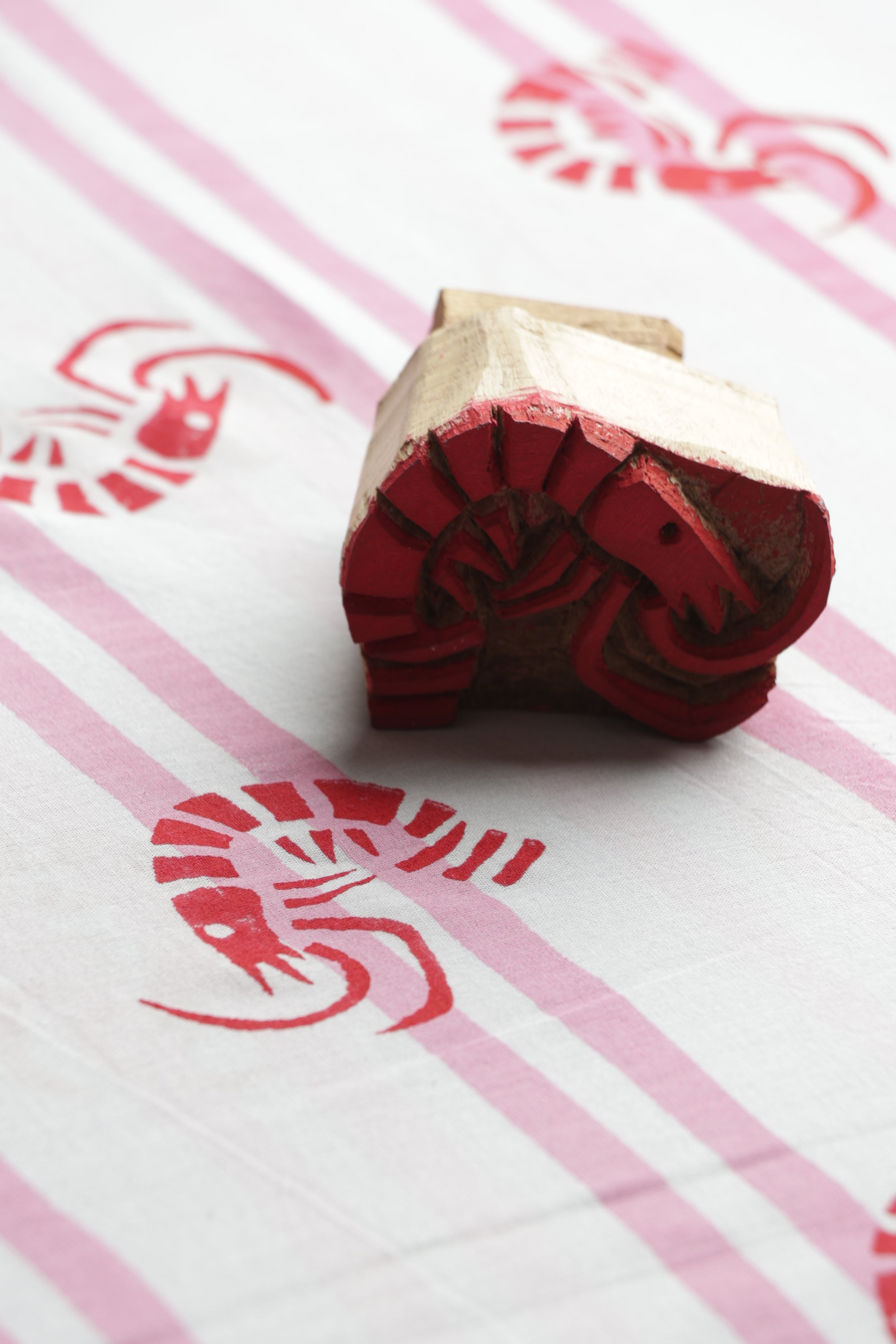 Hand Block Printed Mul Cotton Saree